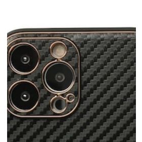 Alan Şanslı iPhone 13 Pro Coco Karbon Siyah Silikon Kılıf