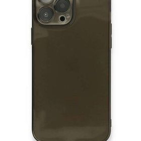 Alan Şanslı iPhone 13 Pro Fly Lens Siyah Silikon Kılıf