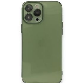 Alan Şanslı iPhone 13 Pro Fly Lens Yeşil Silikon Kılıf