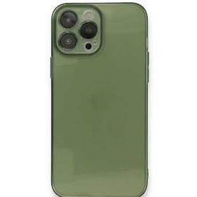 Alan Şanslı iPhone 13 Pro Fly Lens Yeşil Silikon Kılıf