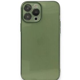 Alan Şanslı iPhone 13 Pro Fly Lens Yeşil Silikon Kılıf