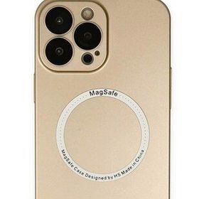 Alan Şanslı iPhone 13 Pro Jack Magneticsafe Lens Gold Silikon Kılıf