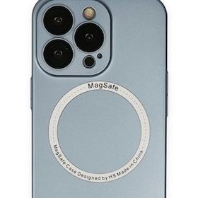 Alan Şanslı iPhone 13 Pro Jack Magneticsafe Lens Sierra Blue Silikon Kılıf
