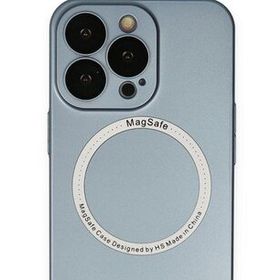 Alan Şanslı iPhone 13 Pro Jack Magneticsafe Lens Sierra Blue Silikon Kılıf
