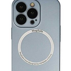 Alan Şanslı iPhone 13 Pro Jack Magneticsafe Lens Sierra Blue Silikon Kılıf