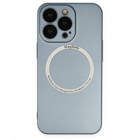 Alan Şanslı iPhone 13 Pro Jack Magneticsafe Lens Sierra Blue Silikon Kılıf