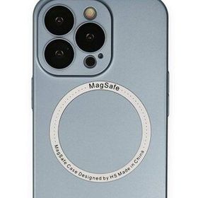 Alan Şanslı iPhone 13 Pro Jack Magneticsafe Lens Sierra Blue Silikon Kılıf