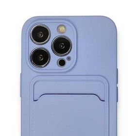 Alan Şanslı iPhone 13 Pro Kelvin Kartvizitli Lila Silikon Kılıf