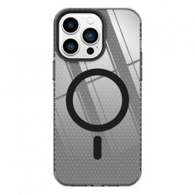 Alan Şanslı iPhone 13 Pro Max Beta Magneticsafe Siyah Silikon Kılıf