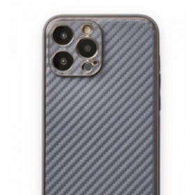 Alan Şanslı iPhone 13 Pro Max Coco Karbon Gri Silikon Kılıf