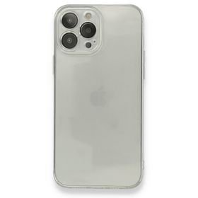 Alan Şanslı iPhone 13 Pro Max Fly Lens Silikon Şeffaf Kılıf