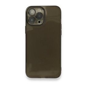 Alan Şanslı iPhone 13 Pro Max Fly Lens Silikon Siyah Kılıf