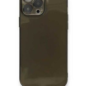 Alan Şanslı iPhone 13 Pro Max Fly Lens Silikon Siyah Kılıf