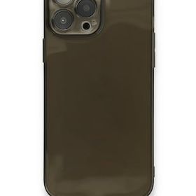 Alan Şanslı iPhone 13 Pro Max Fly Lens Silikon Siyah Kılıf