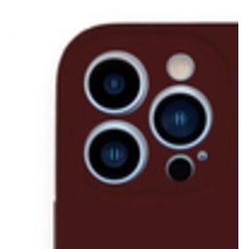 Alan Şanslı iPhone 13 Pro Max Lansman Legant Bordo Silikon Kılıf