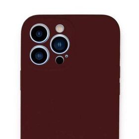 Alan Şanslı iPhone 13 Pro Max Lansman Legant Bordo Silikon Kılıf
