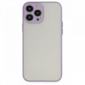 Alan Şanslı iPhone 13 Pro Max Montreal Mor Silikon Kapak Kılıf