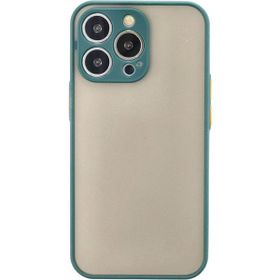 Alan Şanslı iPhone 13 Pro Max Montreal Yeşil Silikon Kapak Kılıf