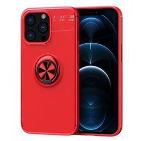 Alan Şanslı iPhone 13 Pro Max Range Yüzüklü Kırmızı Silikon Kılıf