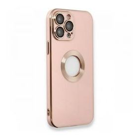 Alan Şanslı iPhone 13 Pro Max Store Pembe Silikon Kılıf