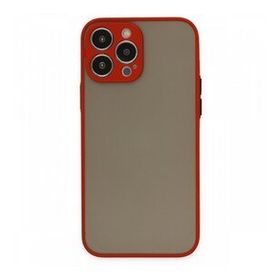 Alan Şanslı iPhone 13 Pro Montreal Kırmızı Silikon Kapak Kılıf