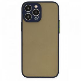 Alan Şanslı iPhone 13 Pro Montreal Lacivert Silikon Kapak Kılıf