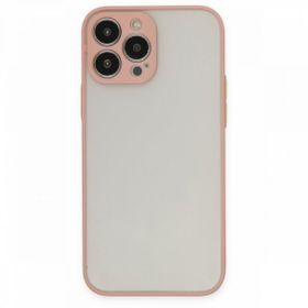 Alan Şanslı iPhone 13 Pro Montreal Pembe Silikon Kapak Kılıf