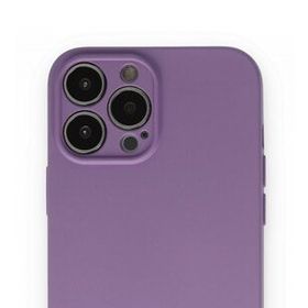 Alan Şanslı iPhone 13 Pro Nano İçi Kadife Koyu Lila Silikon Kılıf