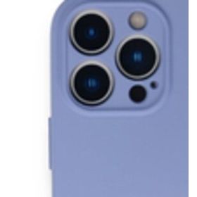 Alan Şanslı iPhone 13 Pro Nano İçi Kadife Lila Silikon Kılıf