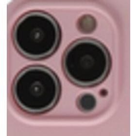 Alan Şanslı iPhone 13 Pro Nano İçi Kadife Pembe Silikon Kılıf