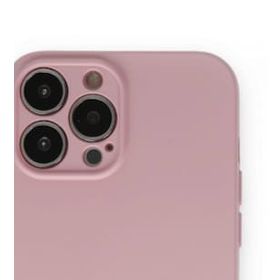 Alan Şanslı iPhone 13 Pro Nano İçi Kadife Pembe Silikon Kılıf