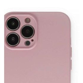 Alan Şanslı iPhone 13 Pro Nano İçi Kadife Pembe Silikon Kılıf