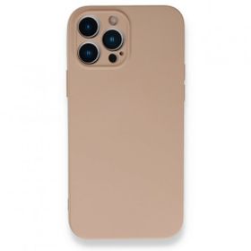 Alan Şanslı iPhone 13 Pro Nano İçi Kadife Pudra Silikon Kılıf