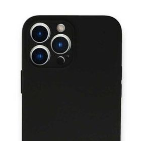 Alan Şanslı iPhone 13 Pro Nano İçi Kadife Siyah Silikon Kılıf