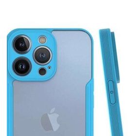 Alan Şanslı iPhone 13 Pro Platin Mavi Silikon Kılıf