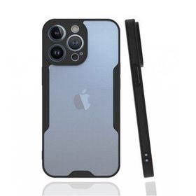 Alan Şanslı iPhone 13 Pro Platin Siyah Silikon Kılıf