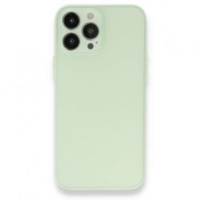 Alan Şanslı İphone 13 Pro Puma Açık Yeşil Silikon Kılıf