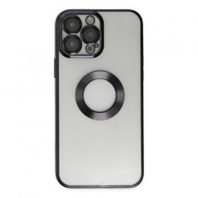 Alan Şanslı iPhone 13 Pro Slot Siyah Silikon Kılıf