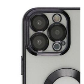 Alan Şanslı iPhone 13 Pro Slot Siyah Silikon Kılıf