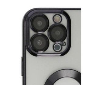 Alan Şanslı iPhone 13 Pro Slot Siyah Silikon Kılıf