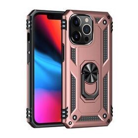 Alan Şanslı iPhone 13 Pro Sofya Yüzüklü Rose Silikon Kapak Kılıf