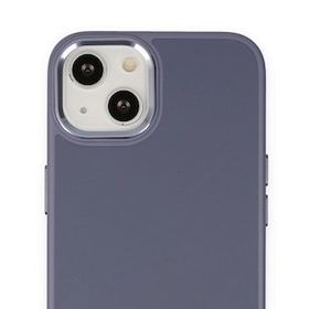 Alan Şanslı iPhone 14 Asya Mor Deri Silikon Kılıf