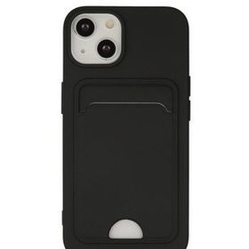 Alan Şanslı iPhone 14 Kelvin Kartvizitli Siyah Silikon Kılıf