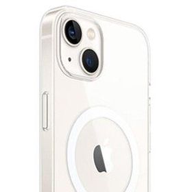 Alan Şanslı iPhone 14 Magneticsafe Şeffaf Şeffaf Silikon Kılıf