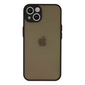 Alan Şanslı iPhone 14 Montreal Siyah Silikon Kapak Kılıf