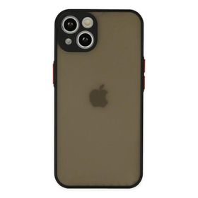 Alan Şanslı iPhone 14 Montreal Siyah Silikon Kapak Kılıf