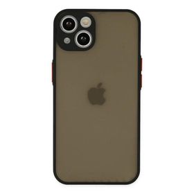 Alan Şanslı iPhone 14 Montreal Siyah Silikon Kapak Kılıf