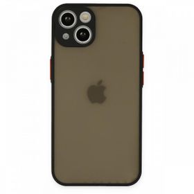 Alan Şanslı iPhone 14 Montreal Siyah Silikon Kapak Kılıf