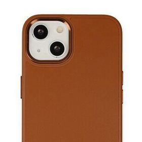 Alan Şanslı iPhone 14 Plus Asya Kahverengi Deri Silikon Kılıf