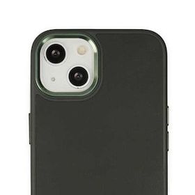 Alan Şanslı iPhone 14 Plus Asya Koyu Yeşil Deri Silikon Kılıf